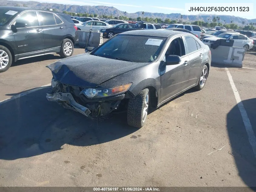 2013 Acura Tsx 2.4 VIN: JH4CU2F63DC011523 Lot: 40756197