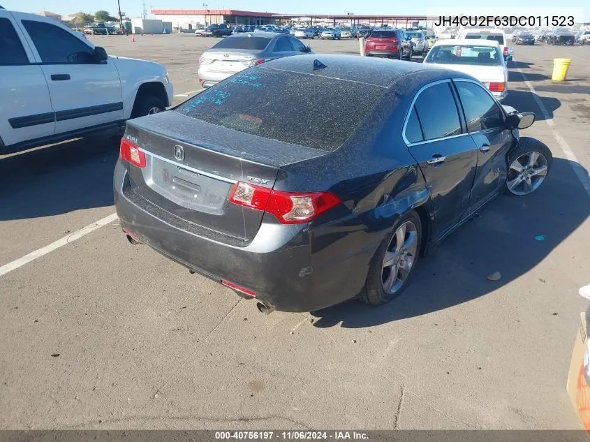 2013 Acura Tsx 2.4 VIN: JH4CU2F63DC011523 Lot: 40756197