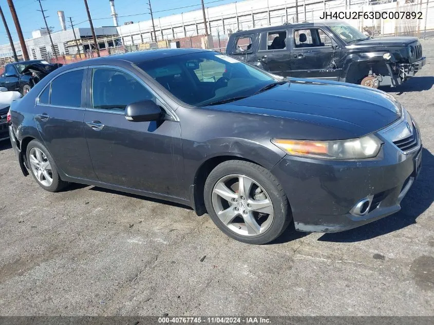 2013 Acura Tsx 2.4 VIN: JH4CU2F63DC007892 Lot: 40767745