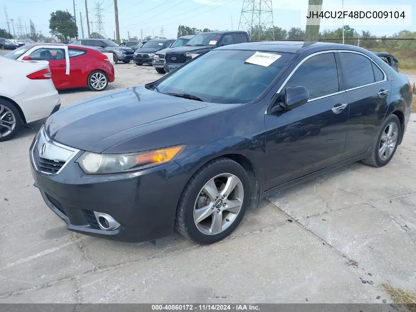 2013 Acura Tsx 2.4 VIN: JH4CU2F48DC009104 Lot: 40860172