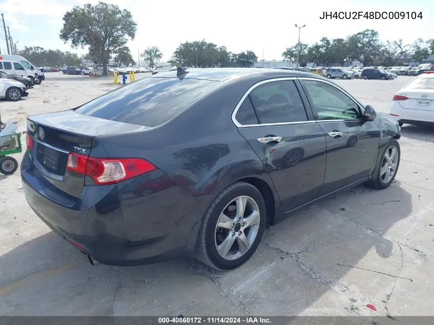 2013 Acura Tsx 2.4 VIN: JH4CU2F48DC009104 Lot: 40860172