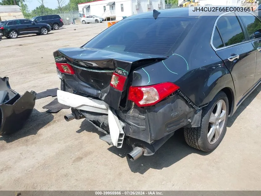 JH4CU2F66EC003661 2014 Acura Tsx 2.4