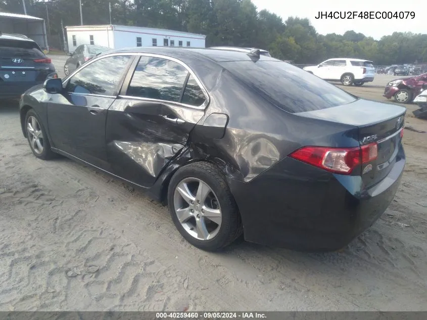 2014 Acura Tsx VIN: JH4CU2F48EC004079 Lot: 40259460