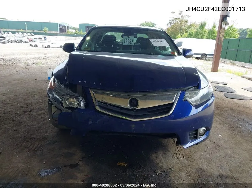 JH4CU2F42EC001713 2014 Acura Tsx 2.4