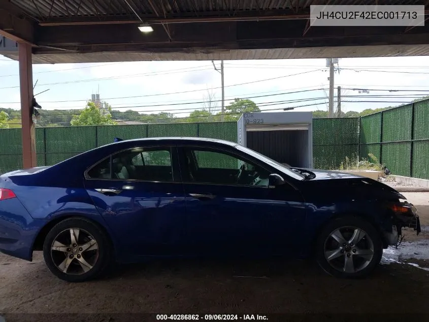 JH4CU2F42EC001713 2014 Acura Tsx 2.4