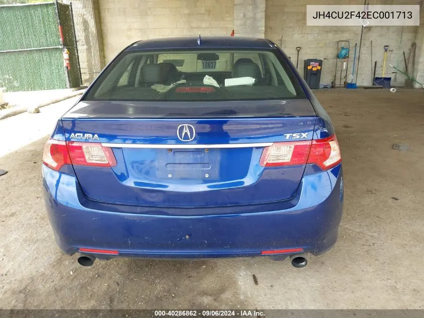 JH4CU2F42EC001713 2014 Acura Tsx 2.4