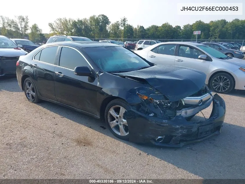 JH4CU2F66EC000453 2014 Acura Tsx 2.4