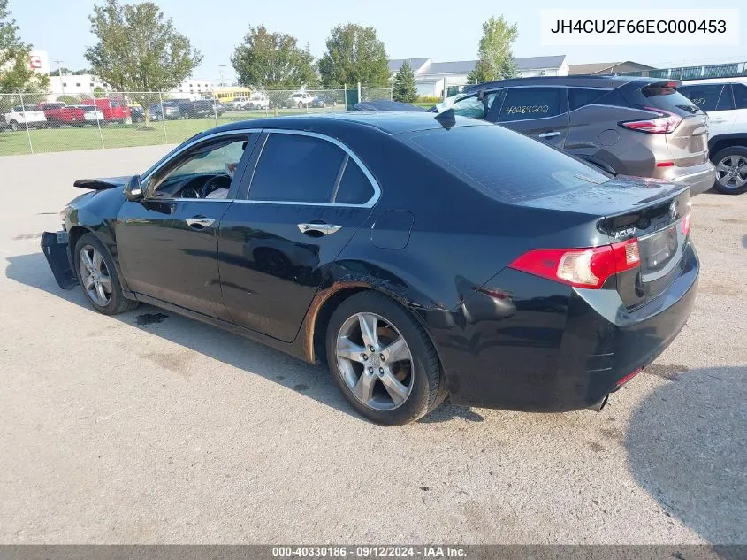 2014 Acura Tsx 2.4 VIN: JH4CU2F66EC000453 Lot: 40330186