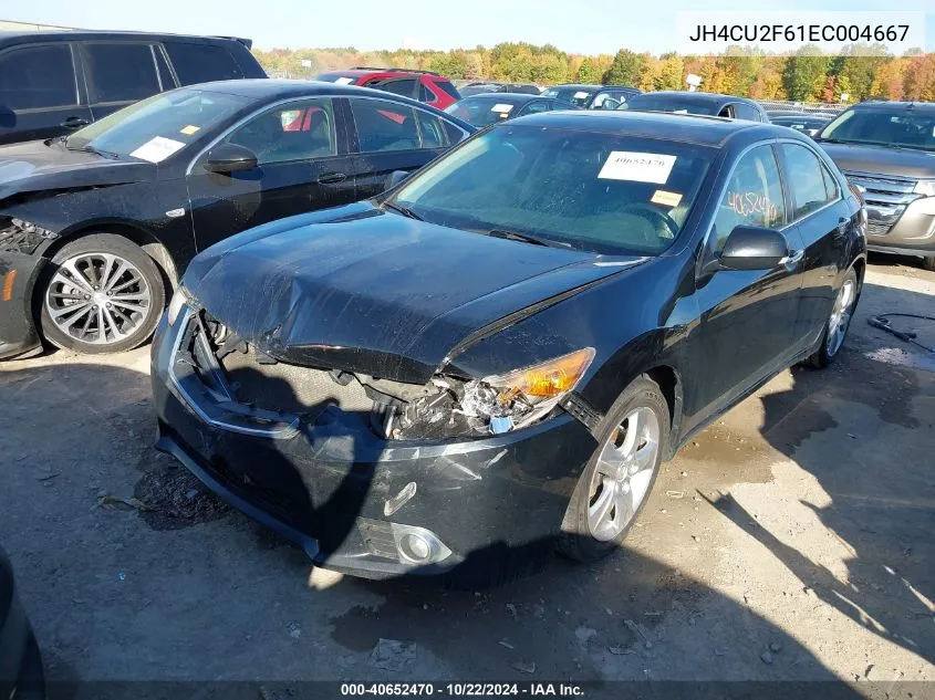 2014 Acura Tsx 2.4 VIN: JH4CU2F61EC004667 Lot: 40652470