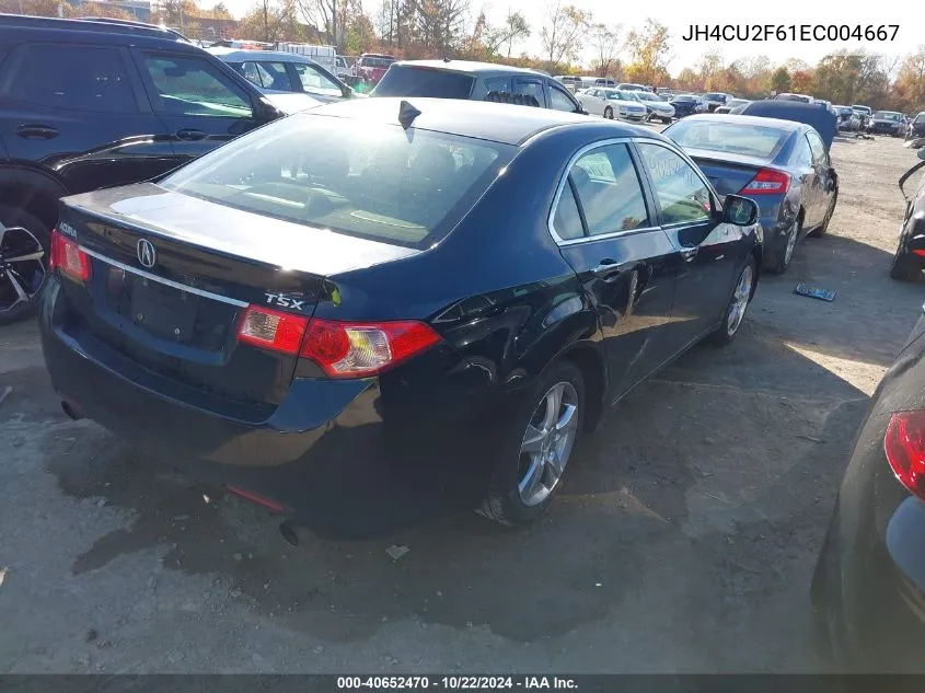 2014 Acura Tsx 2.4 VIN: JH4CU2F61EC004667 Lot: 40652470