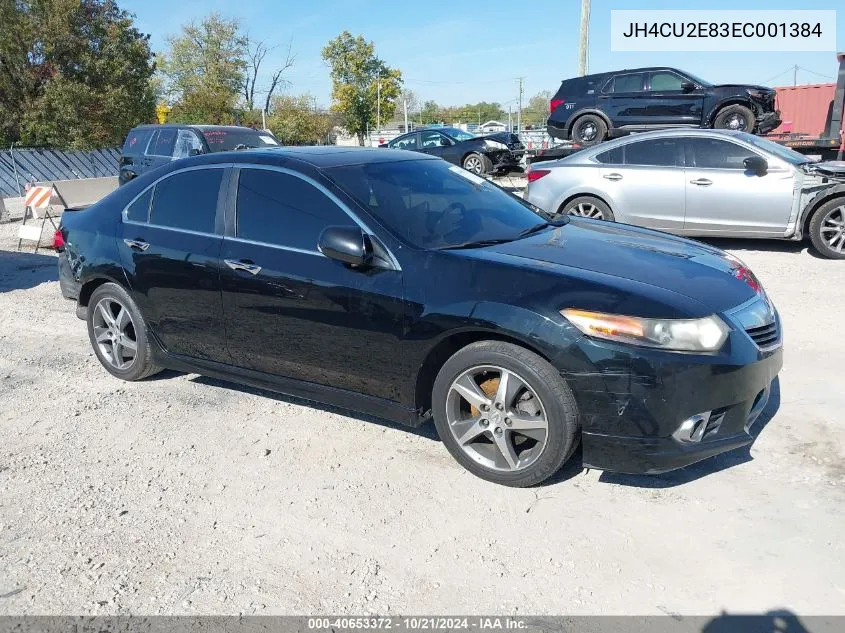 2014 Acura Tsx 2.4 VIN: JH4CU2E83EC001384 Lot: 40653372