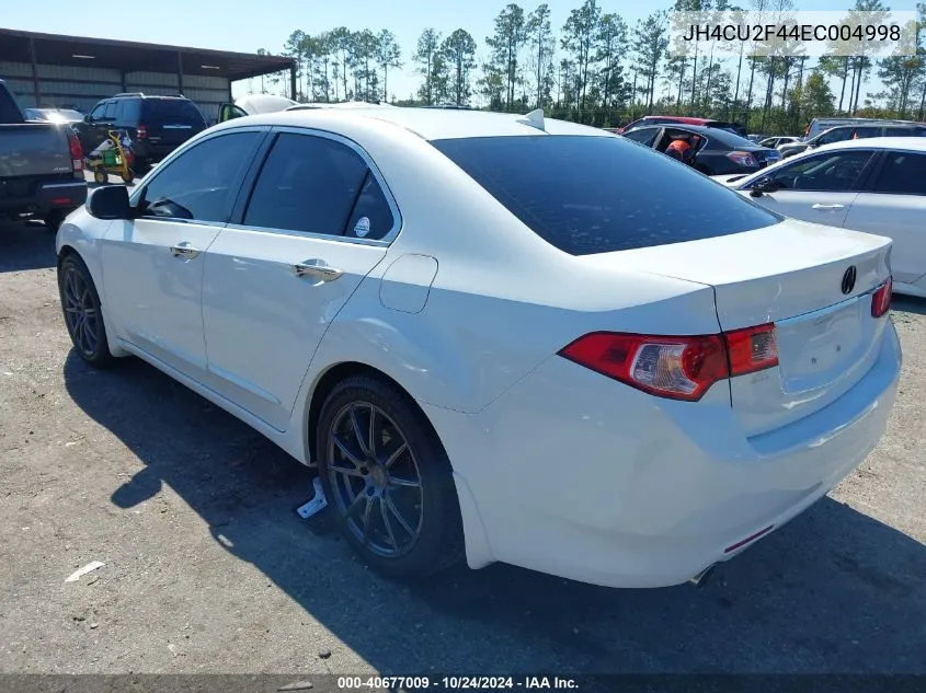 2014 Acura Tsx VIN: JH4CU2F44EC004998 Lot: 40677009