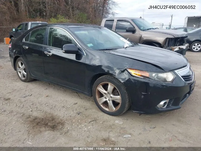 2014 Acura Tsx 2.4 VIN: JH4CU2F49EC006052 Lot: 40757895