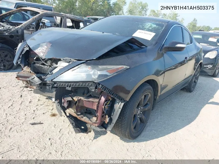 2010 Acura Zdx VIN: 2HNYB1H41AH503375 Lot: 40190591