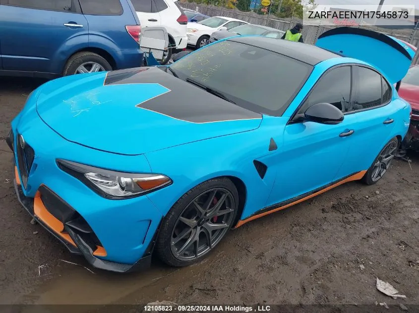 ZARFAEEN7H7545873 2017 Alfa Romeo Giulia Ti Q4