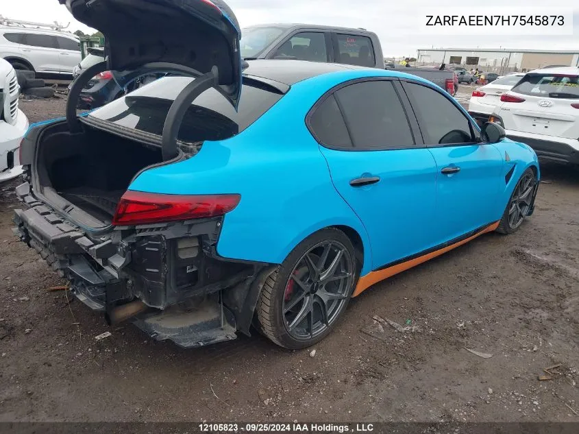 ZARFAEEN7H7545873 2017 Alfa Romeo Giulia Ti Q4