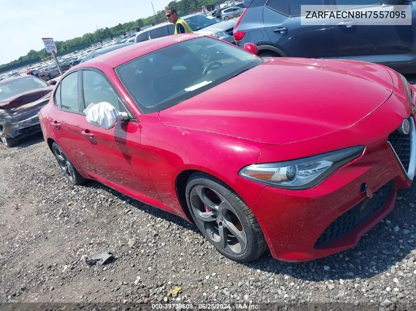 ZARFAECN8H7557095 2017 Alfa Romeo Giulia Ti Rwd