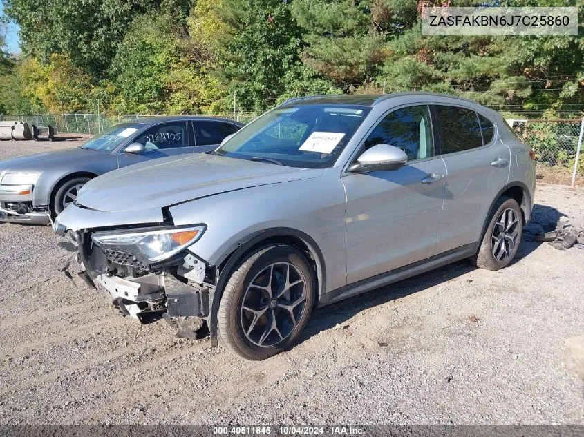 2018 Alfa Romeo Stelvio Ti Awd VIN: ZASFAKBN6J7C25860 Lot: 40511845