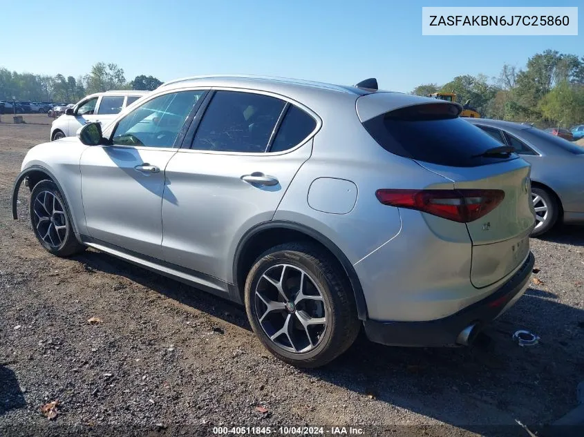 2018 Alfa Romeo Stelvio Ti Awd VIN: ZASFAKBN6J7C25860 Lot: 40511845