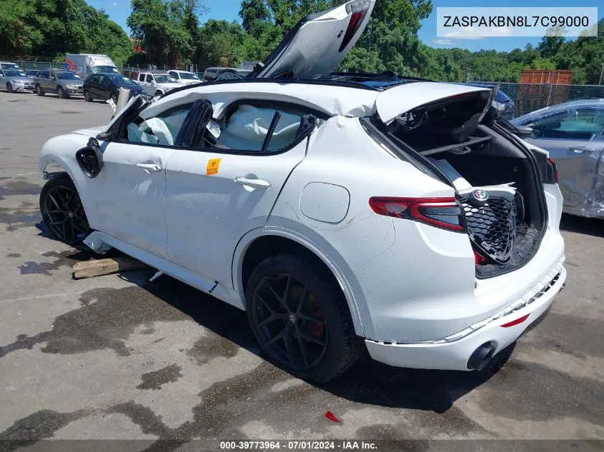 2020 Alfa Romeo Stelvio Ti Sport Awd VIN: ZASPAKBN8L7C99000 Lot: 39773964