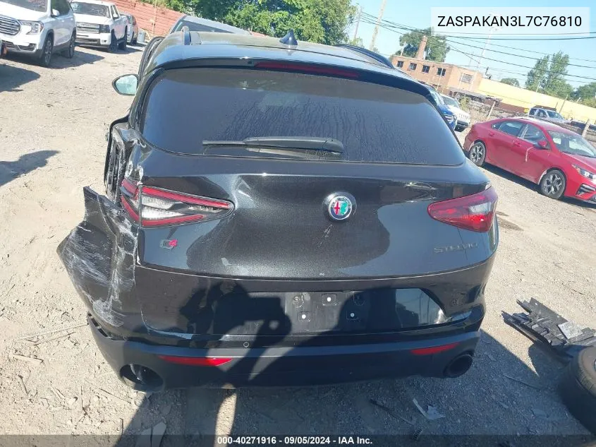 2020 Alfa Romeo Stelvio VIN: ZASPAKAN3L7C76810 Lot: 40271916