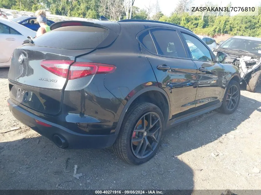 2020 Alfa Romeo Stelvio VIN: ZASPAKAN3L7C76810 Lot: 40271916