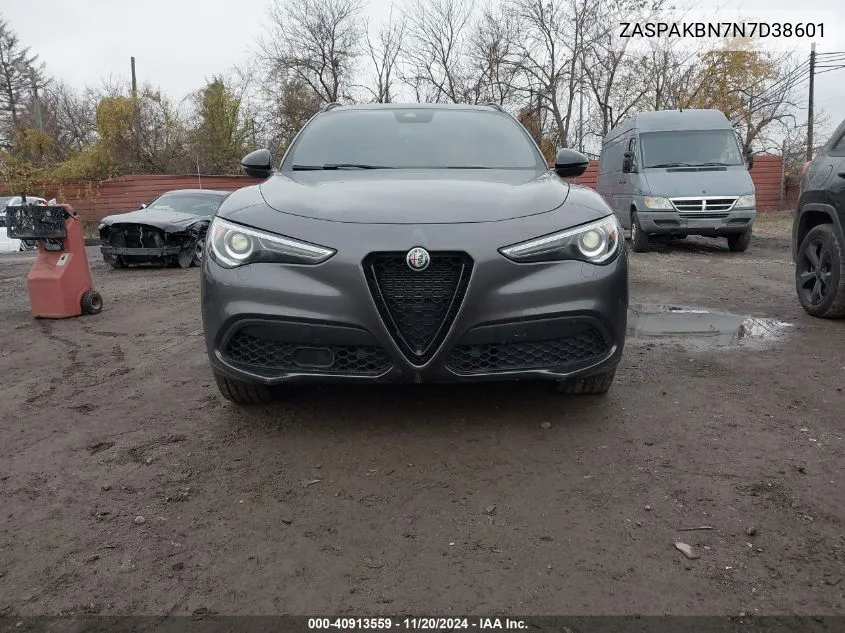 2022 Alfa Romeo Stelvio Veloce Ti Awd VIN: ZASPAKBN7N7D38601 Lot: 40913559