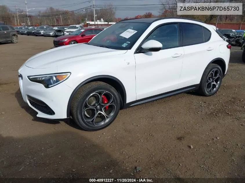 2023 Alfa Romeo Stelvio Ti Awd VIN: ZASPAKBN6P7D65730 Lot: 40912227