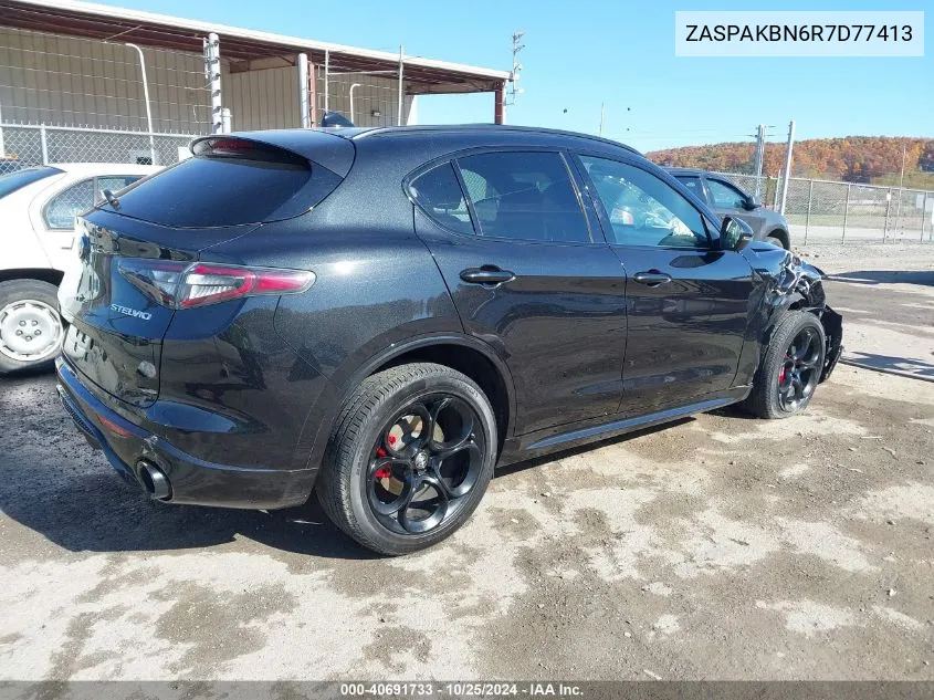 2024 Alfa Romeo Stelvio Veloce Awd VIN: ZASPAKBN6R7D77413 Lot: 40691733