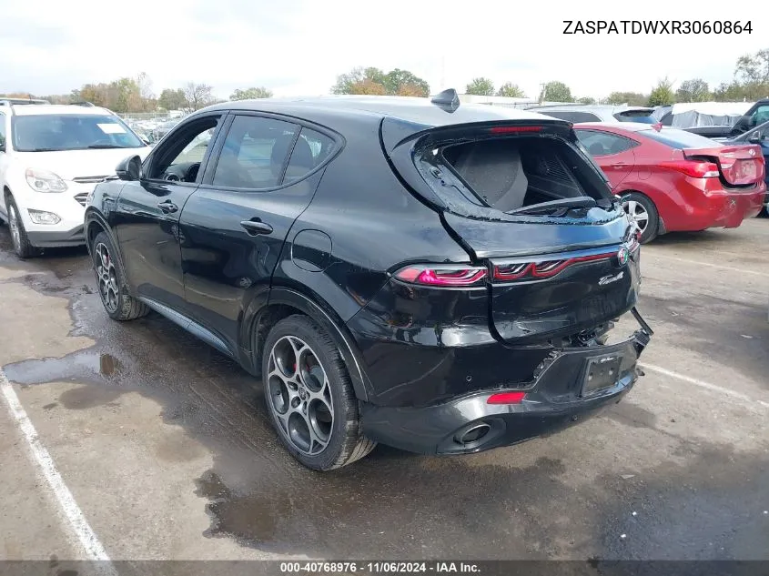 2024 Alfa Romeo Tonale Veloce VIN: ZASPATDWXR3060864 Lot: 40768976