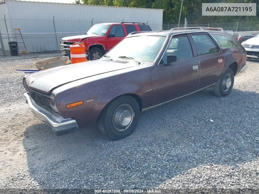 A6A087A721195 1976 Amc Hornet