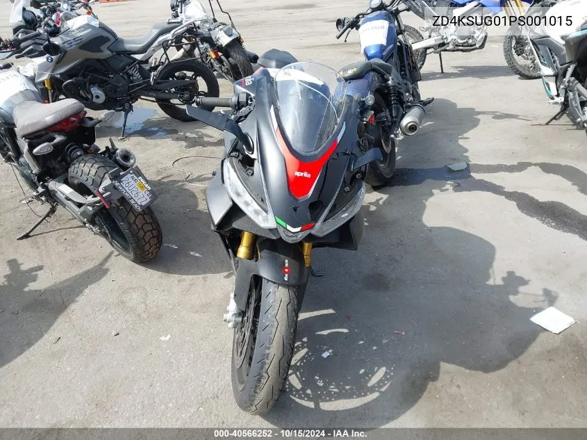 2023 Aprilia Rs 660 VIN: ZD4KSUG01PS001015 Lot: 40566252