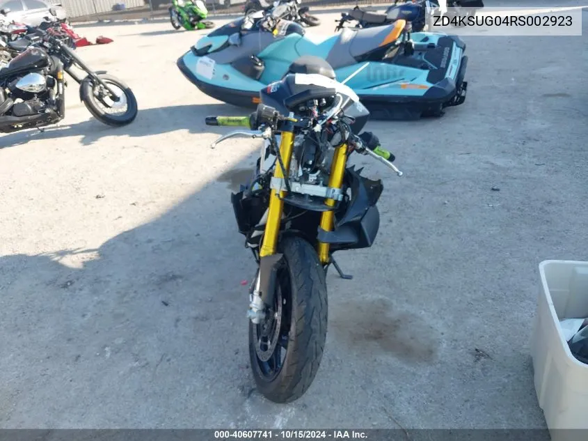 2024 Aprilia Rs 660 VIN: ZD4KSUG04RS002923 Lot: 40607741