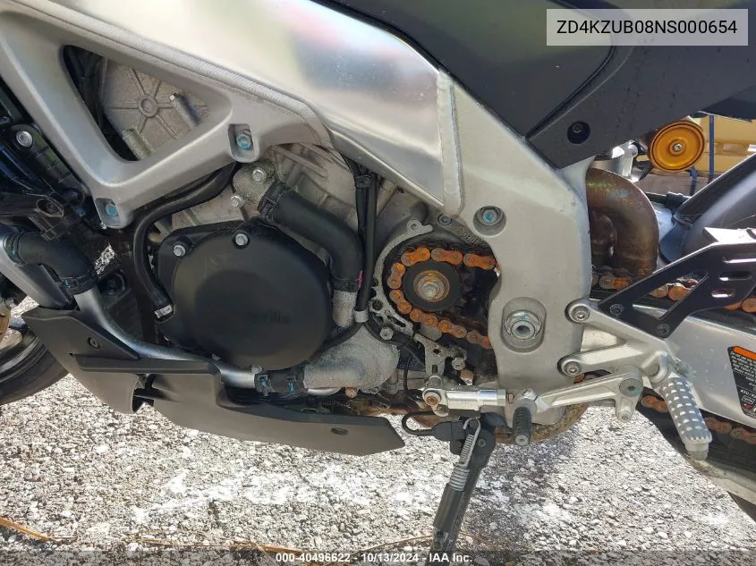 ZD4KZUB08NS000654 2022 Aprilia Tuono V4 Factory