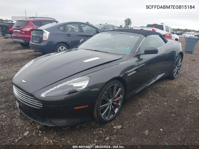 2014 Aston Martin Db9 VIN: SCFFDABM7EGB15184 Lot: 40414227