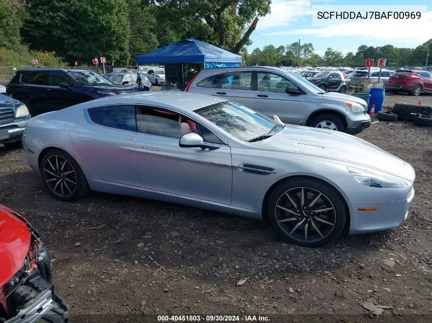 2011 Aston Martin Rapide Luxe VIN: SCFHDDAJ7BAF00969 Lot: 40451803