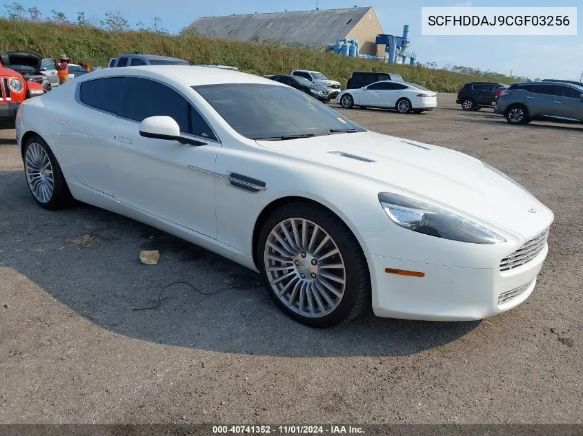 2012 Aston Martin Rapide Luxe VIN: SCFHDDAJ9CGF03256 Lot: 40741352