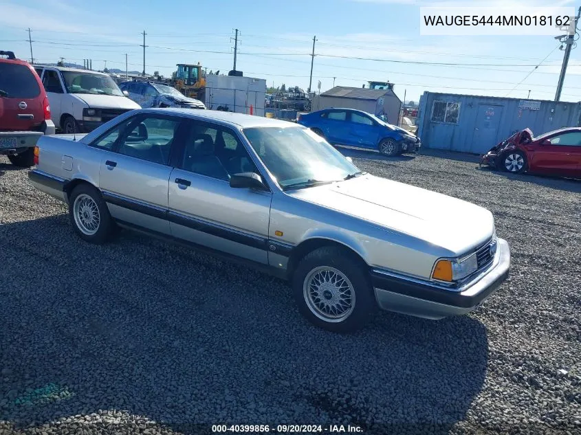 1991 Audi 200 Quattro Turbo VIN: WAUGE5444MN018162 Lot: 40399856