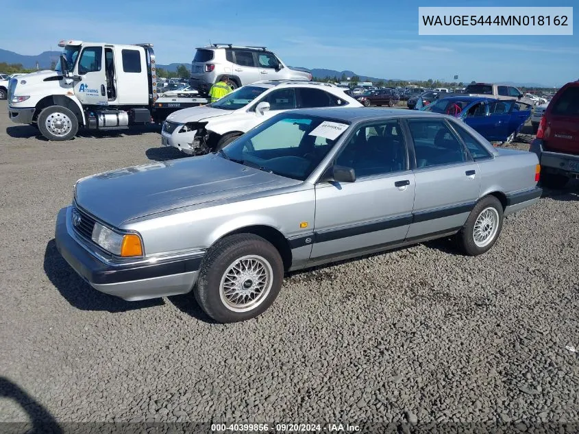 1991 Audi 200 Quattro Turbo VIN: WAUGE5444MN018162 Lot: 40399856