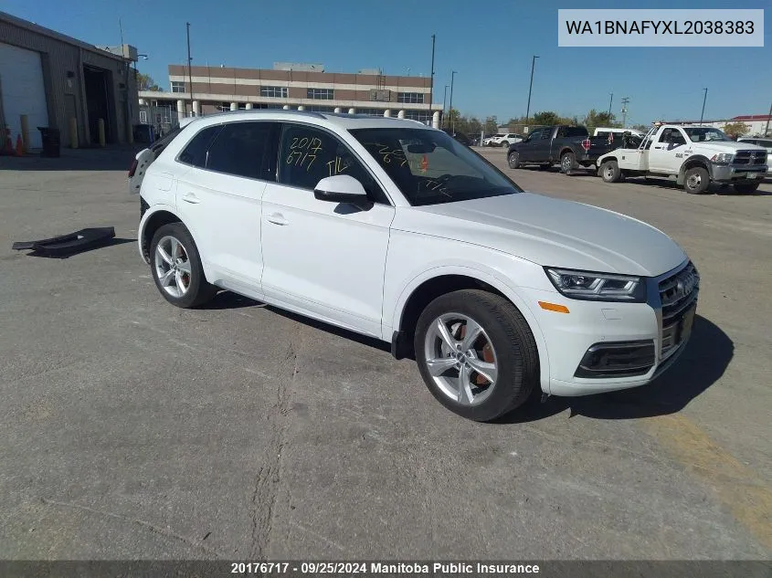 WA1BNAFYXL2038383 2020 Audi Q5 Progressiv 45 2.0 Tfsi