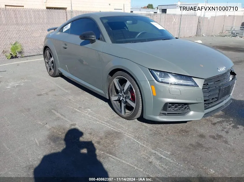 2022 Audi Tt Coupe 45 Tfsi Quattro S Tronic VIN: TRUAEAFVXN1000710 Lot: 40862357