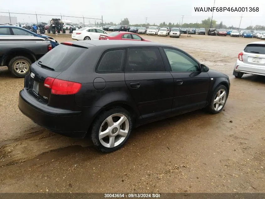 WAUNF68P46A001368 2006 Audi A3 2.0 Premium