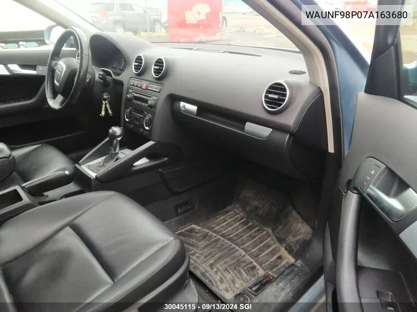 WAUNF98P07A163680 2007 Audi A3 2.0 Premium