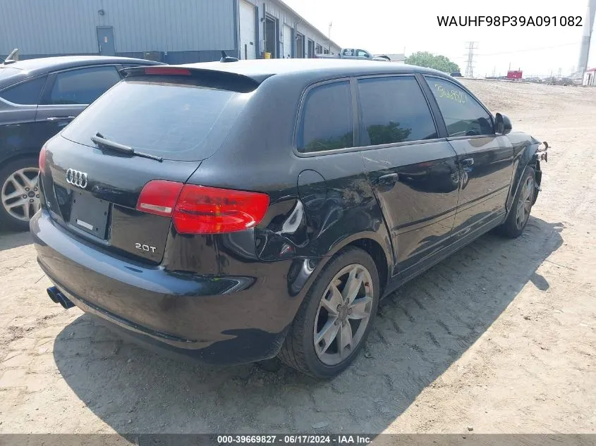 WAUHF98P39A091082 2009 Audi A3 2.0T