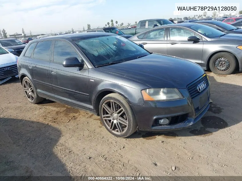 2009 Audi A3 2.0T VIN: WAUHE78P29A128050 Lot: 40554322