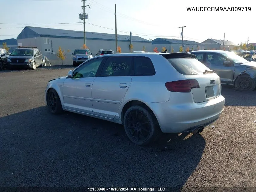 2010 Audi A3 VIN: WAUDFCFM9AA009719 Lot: 12130940