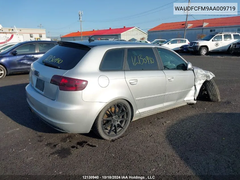 2010 Audi A3 VIN: WAUDFCFM9AA009719 Lot: 12130940