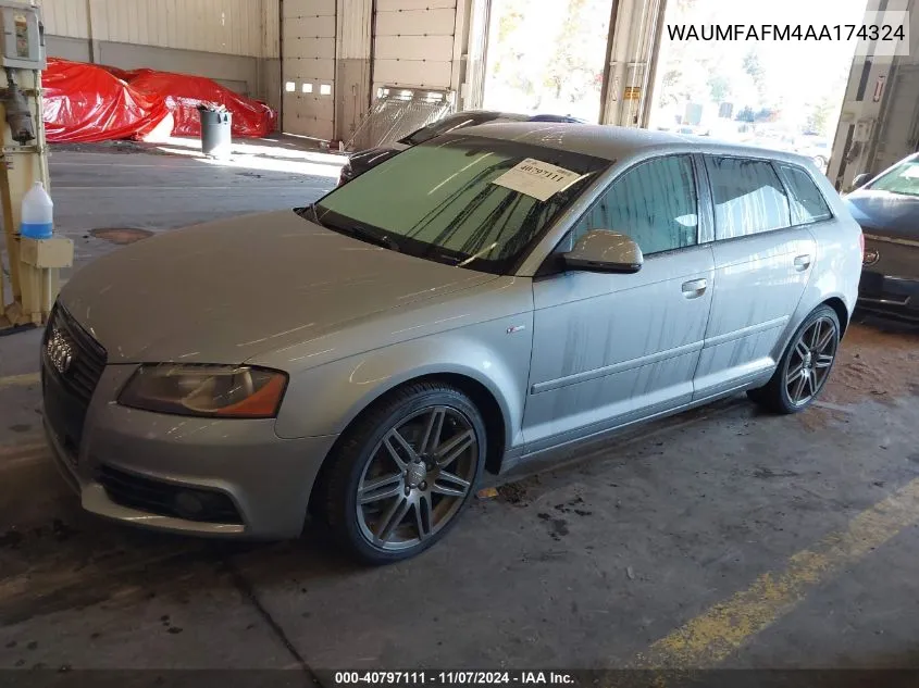 WAUMFAFM4AA174324 2010 Audi A3 2.0T Premium