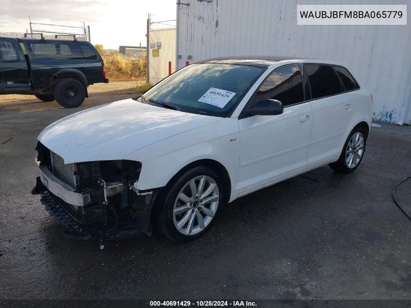 WAUBJBFM8BA065779 2011 Audi A3 2.0 Tdi Premium