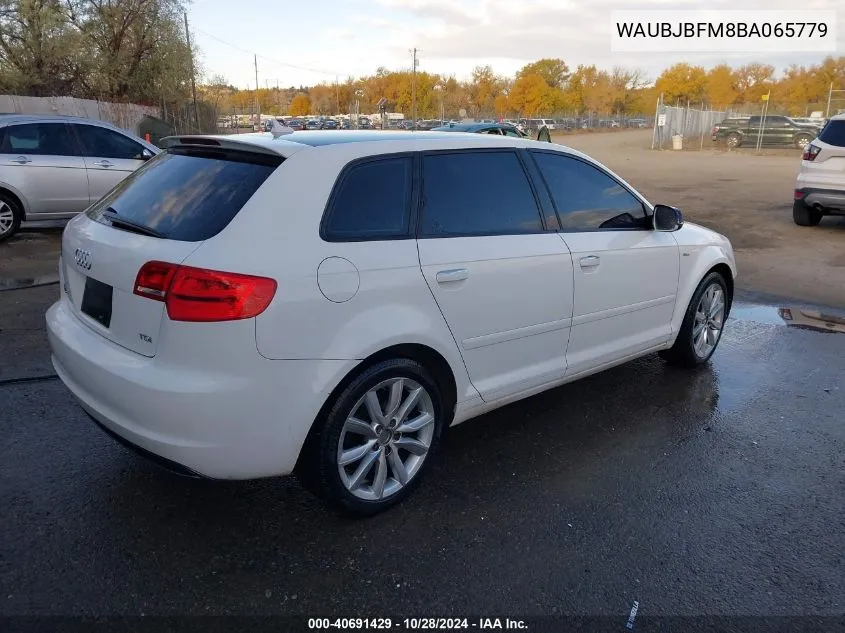 WAUBJBFM8BA065779 2011 Audi A3 2.0 Tdi Premium